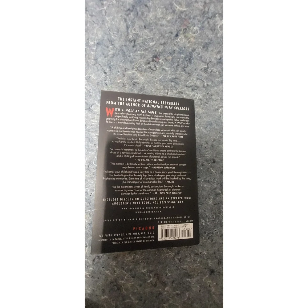 A Wolf at the Table by‎ Augusten Burroughs